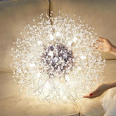 Starburst Gold Crystal Modern Chandelier - Clowas